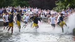 Du foot.. dans l'eau