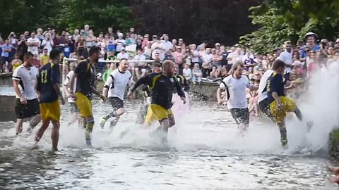 UK: Getting a soccer soaking