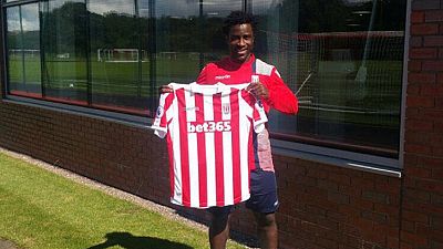 Ivorian forward Bony joins Stoke from Man City on season-long loan