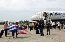 Tömve érkezett Kubába az első floridai járat