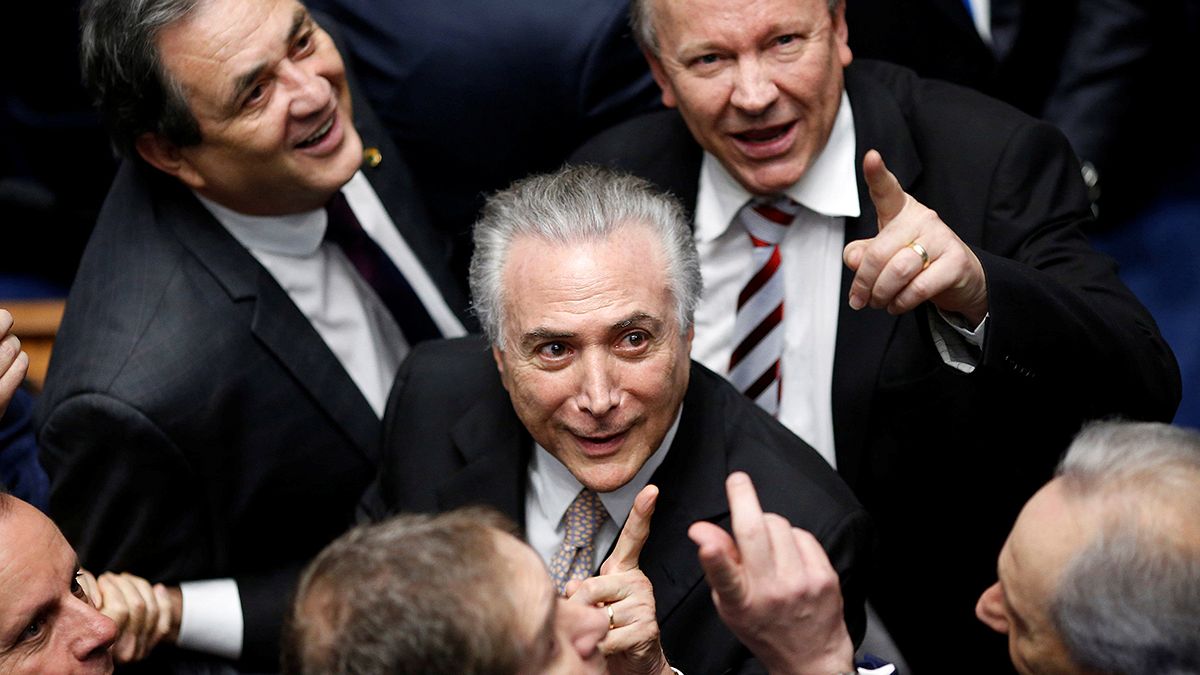 Temer officially sworn in as Brazilian president