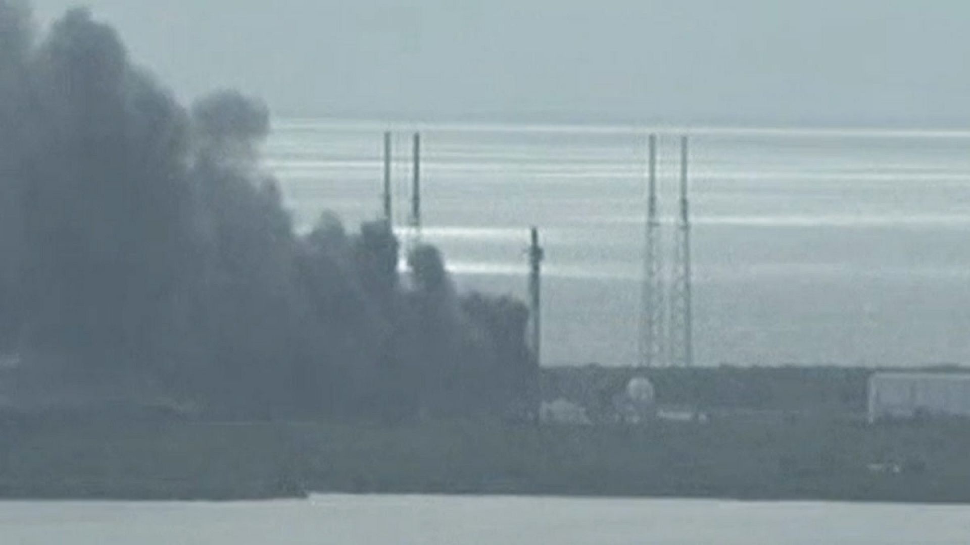 Cape Canaveral explosion destroys SpaceX rocket and Israeli satellite
