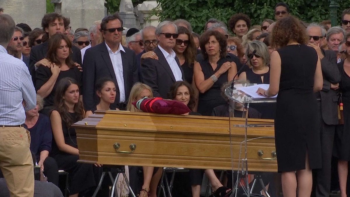Funeral for French fashion legend Sonia Rykiel