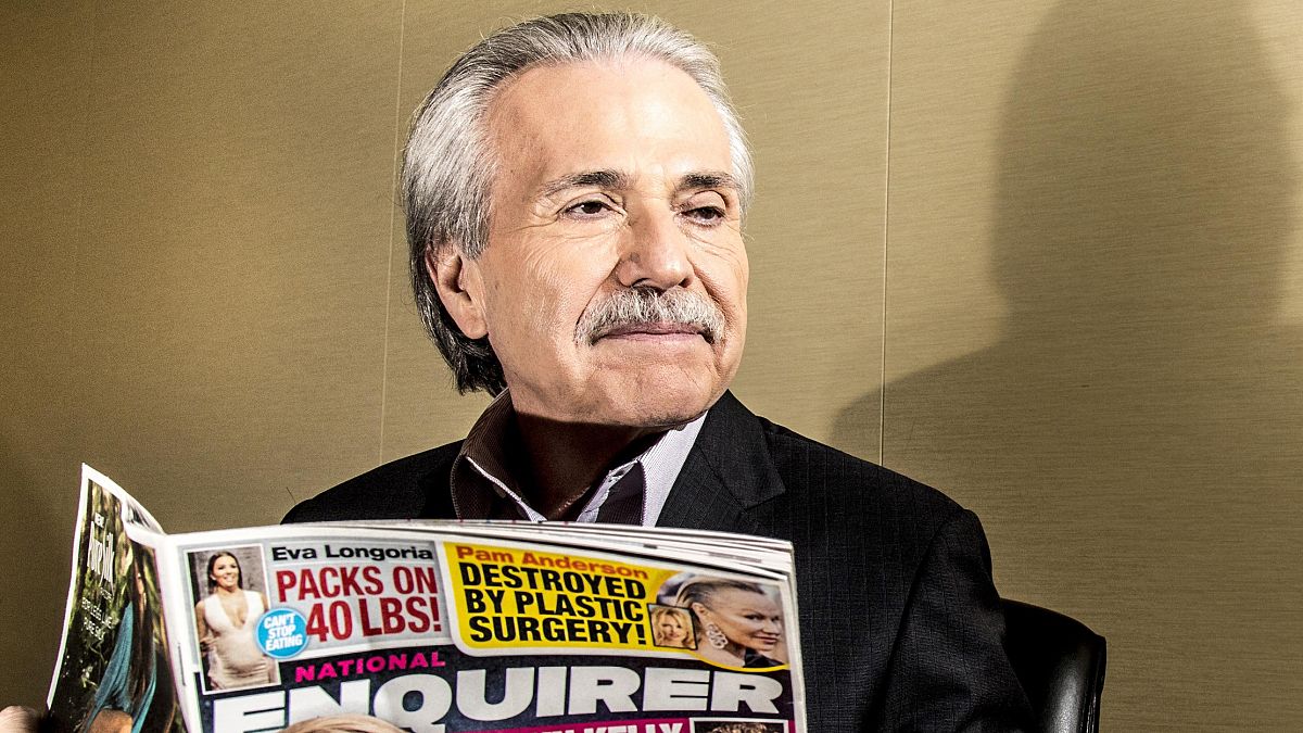 Image: David Pecker, Chairman and CEO of American Media, in New York, June 
