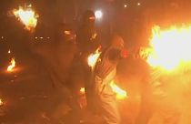 El Salvador: fireballs battle with the devil