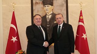 Image: Mike Pompeo Recep Tayyip Erdogan