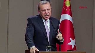 Erdoğan: "Sınırımızda terör koridoru oluşmasına izin vermeyeceğiz"