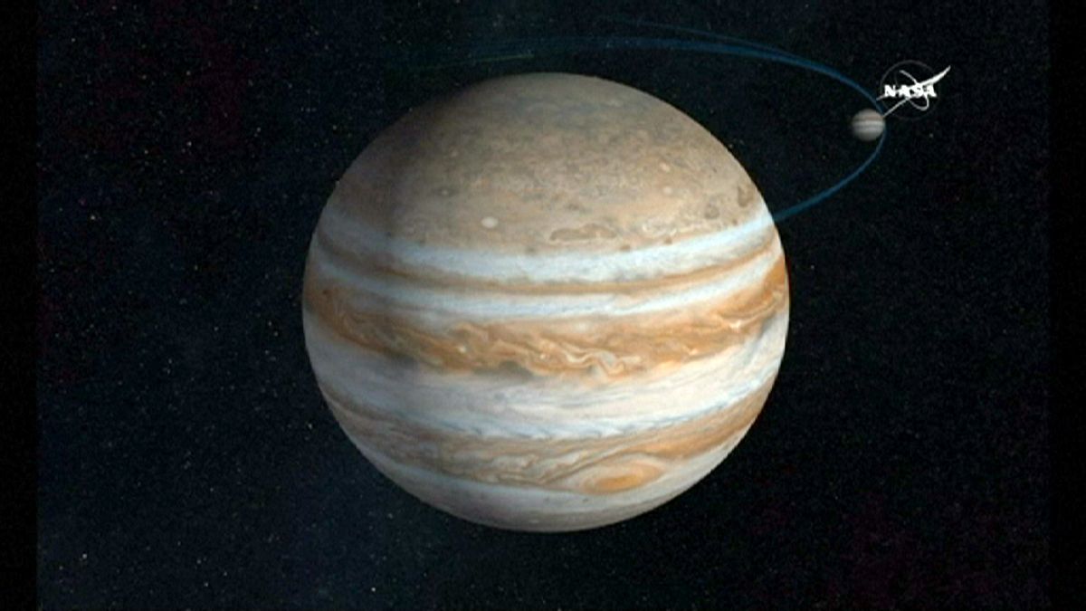 "Juno" schickt spektakuläre Bilder vom Jupiter