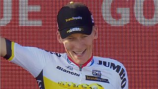 Vuelta a Espana: Robert Gesink wins stage as Quintana and Froome battle