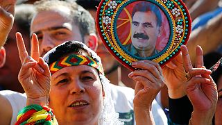30.000 kurdos protestan en Alemania en contra de la intervención militar turca en Siria