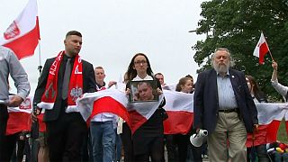 Százak emlékeztek az angol kamaszok által megölt lengyelre