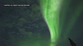 Aurora boreal en Finlandia