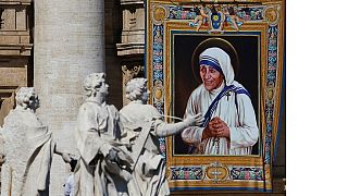 Hommage à mère Teresa de Calcutta