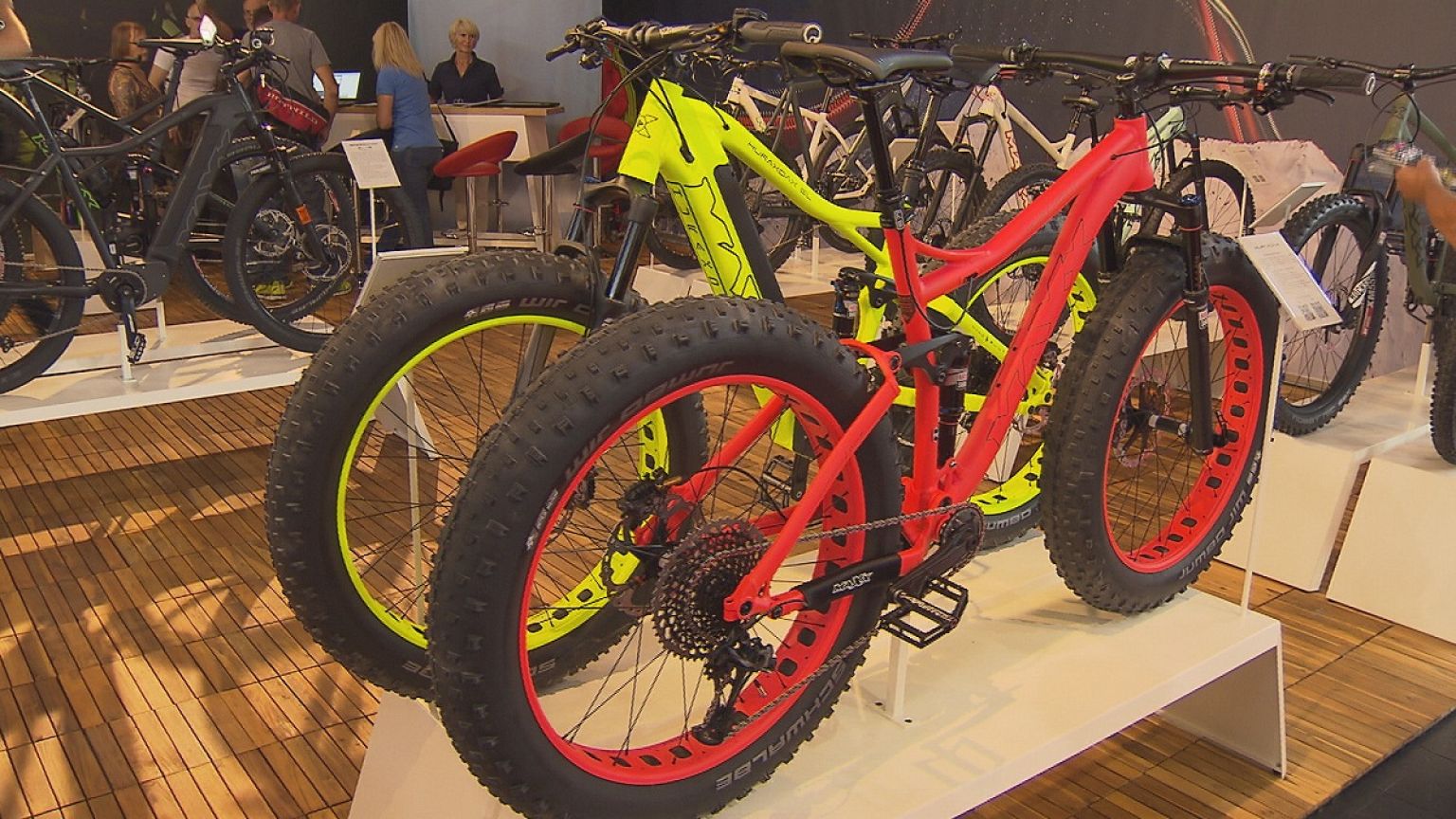 E-bikes sales motor at the Eurobike Fair
