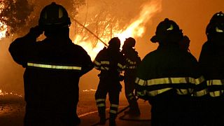 آتش سوزی مهیب در اسپانیا