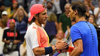 US Open: Lucas Pouille stuns Rafa Nadal in five-set thriller