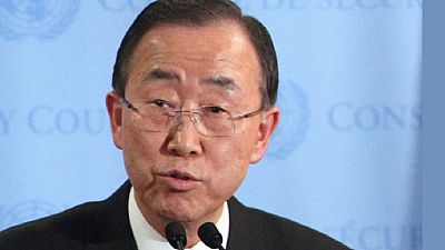 UN chief speaks with Bongo and Ping, urges restraint