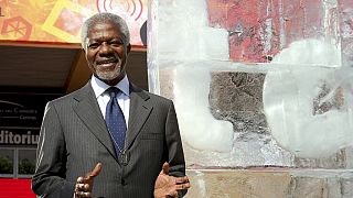 Kofi Annan hué en Birmanie
