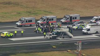 'Black Lives Matter' protest paralyses London City Airport