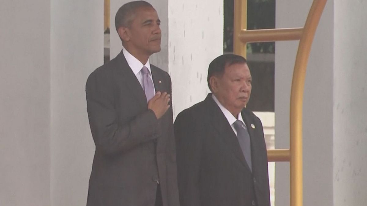 أوباما يشارك بقمة "لاوس" وسط توتر مع الفيلبين