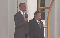 Hurensohn: Beleidigung Obamas durch philippinischen Präsidenten überschattet Ostasiengipfel in Vientiane