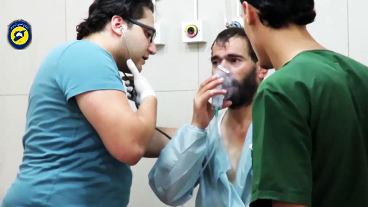 Syrische Regierungstruppen sollen Aleppo mit Giftgas angegriffen haben