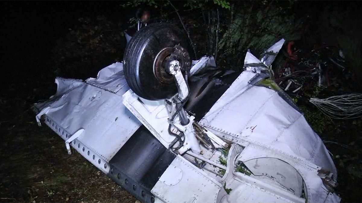 Шестеро погибших в результате крушения частного самолета около Скопье