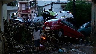 Greece hit by flash floods