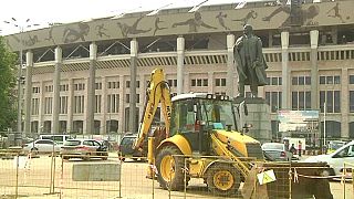 WM 2018 - FIFA inspiziert Russlands Stadien