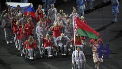 Paralympics: Weißrussischer Sportler trägt aus Protest russische Flagge ins Stadion
