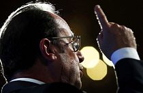 Hollande: strong words on democracy in the face of terrorism