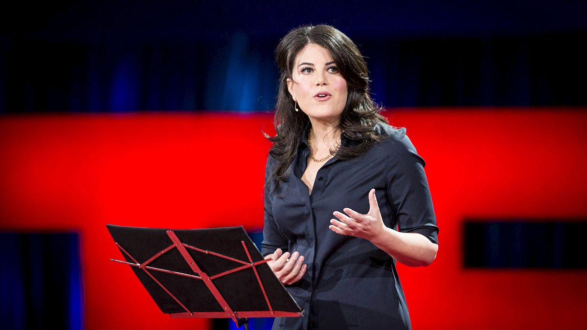 Image: Former White House intern Monica Lewinsky speaks at the TED2015 conf