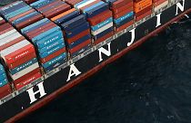 12.400 M€ de mercancías a la deriva en los puertos por la quiebra de Hanjin Shipping
