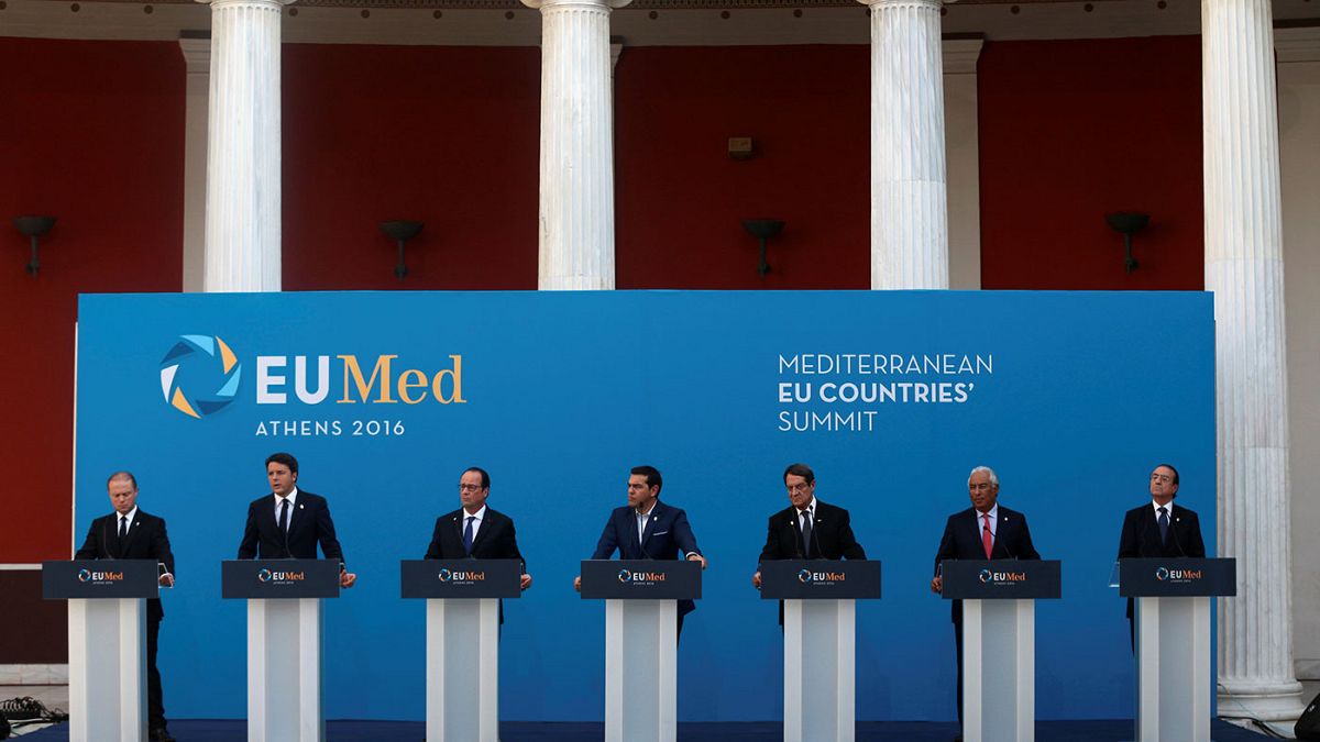 Líderes dos países do sul da União Europeia pedem unidade e coesão para enfrentar desafios