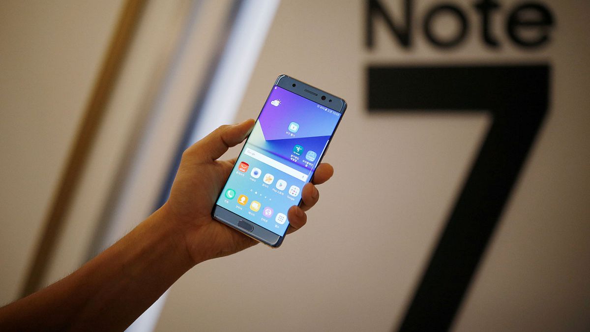 Samsung appelle à ne plus utiliser son smartphone Galaxy Note 7