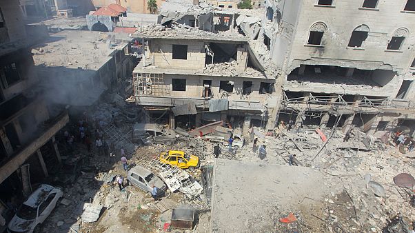 Σύρια: Νέοι βομβαρδισμοί πριν την έναρξη της εκεχειρίας Σύρια: Νέοι βομβαρδισμοί πριν την έναρξη της εκεχειρίας