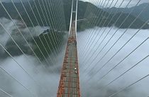 Cina: la costruzione del ponte più alto del mondo è quasi completata