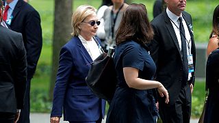 Hillary Clinton 11 Eylül töreninde rahatsızlandı