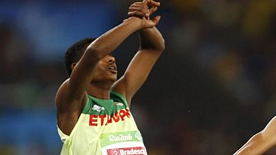 Ethiopian Paralympian wins silver, makes anti-government gesture