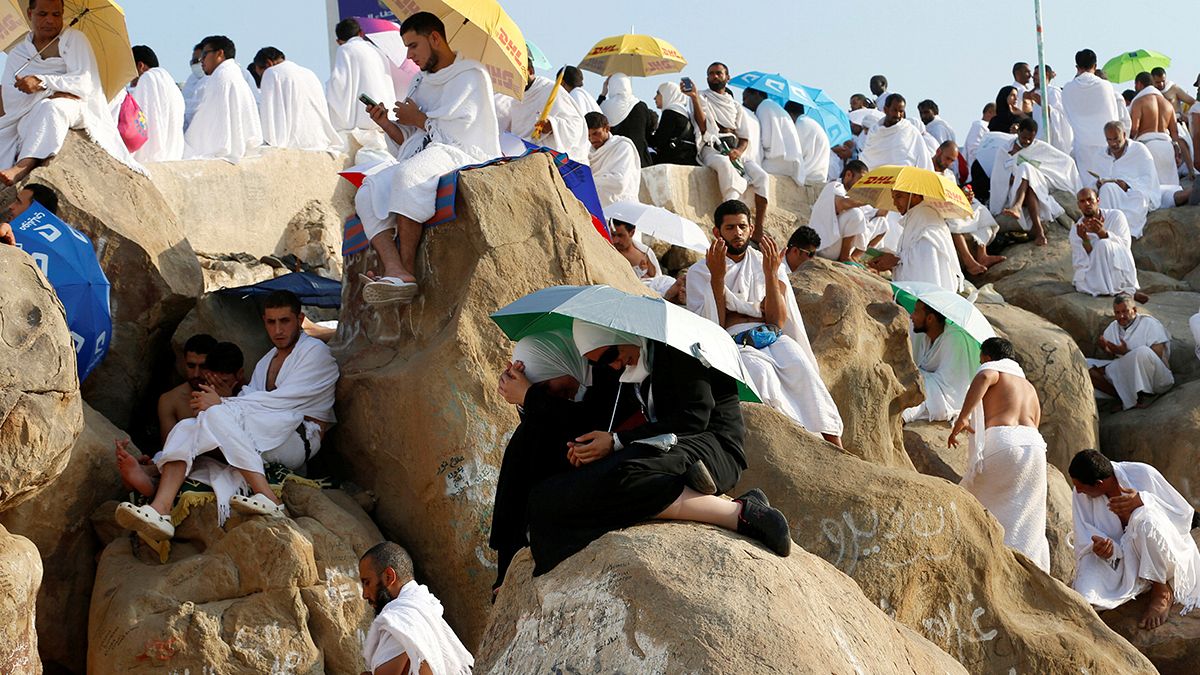 Arabia Saudita: pellegrini al Monte Arafat