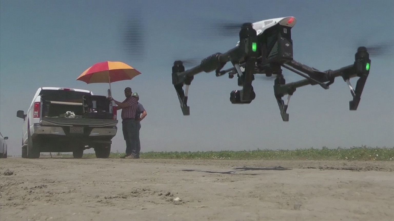 Californie : des drones pour lutter contre la sécheresse