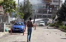 انفجار در شهر وان ترکیه دهها زخمی به جا گذاشت