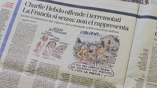İtalyanlar depremle 'alay eden' Charlie Hebdo'ya dava açıyor