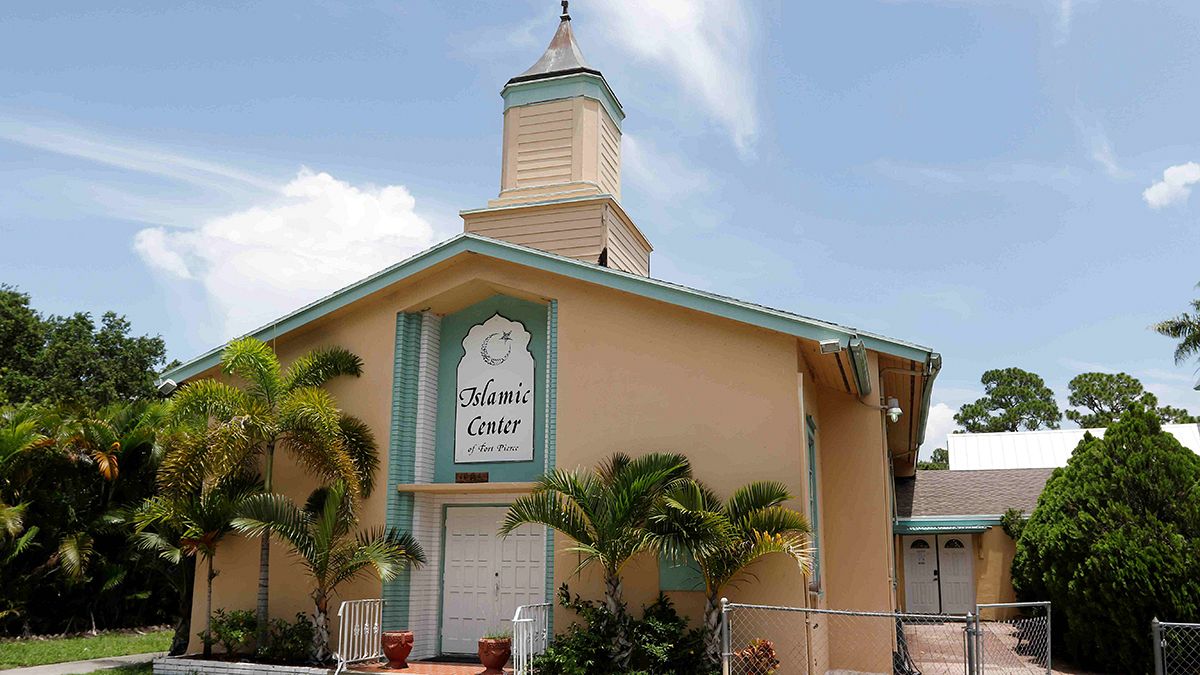 Orlando gunman mosque is set ablaze