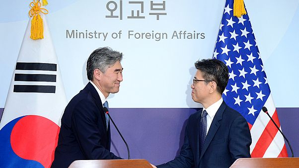 Démonstration de force des Etats-Unis dans la péninsule coréenne Démonstration de force des Etats-Unis dans la péninsule coréenne