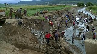 North Korea mass recovery efforts underway after floods