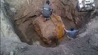 Vizsgálják az Argentínában talált óriás meteoritot