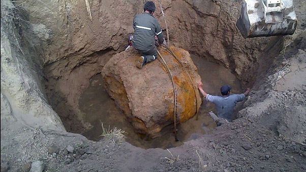 Arjantin'de 30 tonluk meteor bulundu Arjantin'de 30 tonluk meteor bulundu