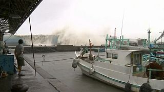 Super-Taifun Meranti trifft Taiwan mit fast 300 km/h