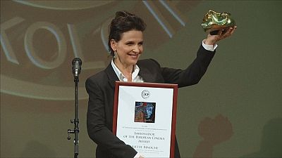 Juliette Binoche honoured at Hungarian film fest